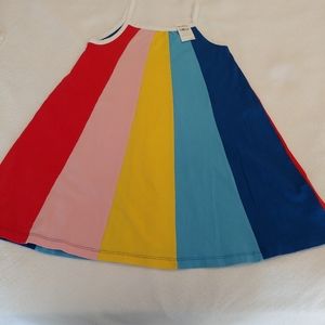 Hanna Andersson size 120 rainbow dress